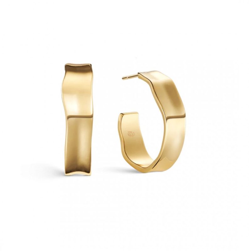 NOBLE GOLD HOOPS