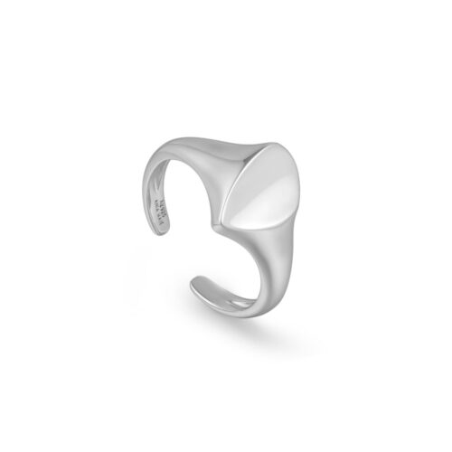Δαχτυλίδι Ania Haie Silver Arrow Adjustable Signet Ring R049-02H